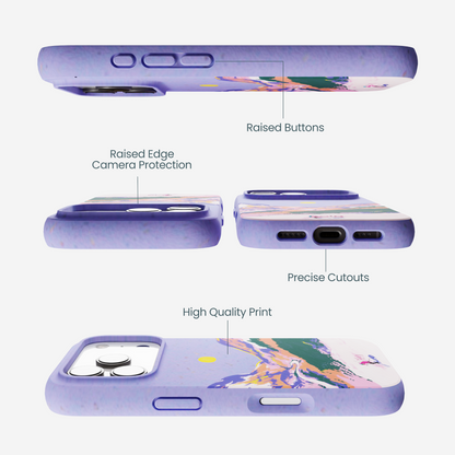 Lavender Alpine Sunset iPhone 17 Pro Case