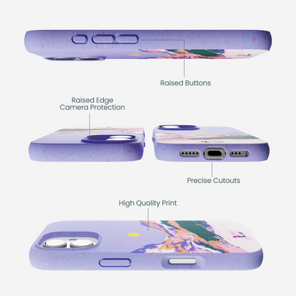 Lavender Alpine Sunset iPhone 17 Case