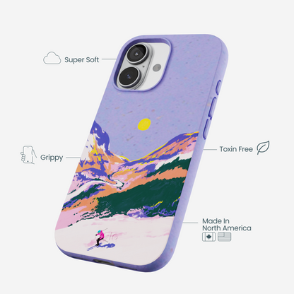 Lavender Alpine Sunset iPhone 17 Case