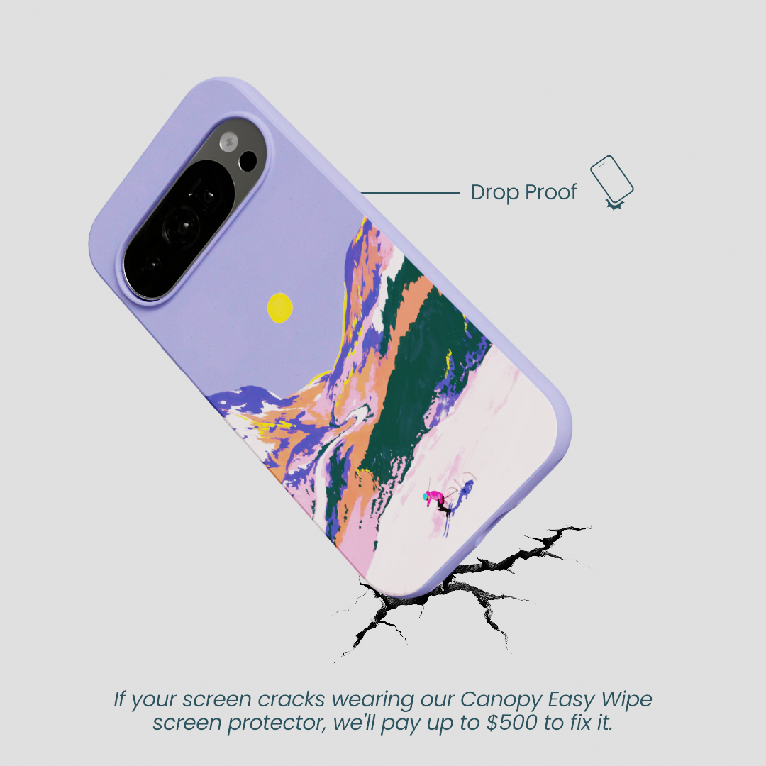Lavender Alpine Sunset Google Pixel 10/10 Pro Case