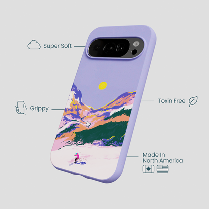 Lavender Alpine Sunset Google Pixel 10/10 Pro Case