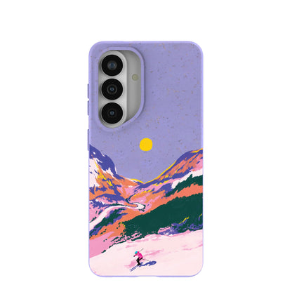 Lavender Alpine Sunset Samsung Galaxy S26 Case