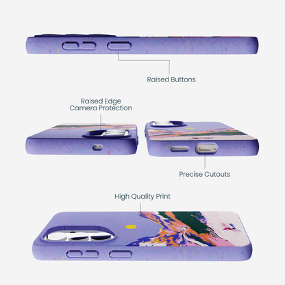 Lavender Alpine Sunset Samsung Galaxy S26 Case