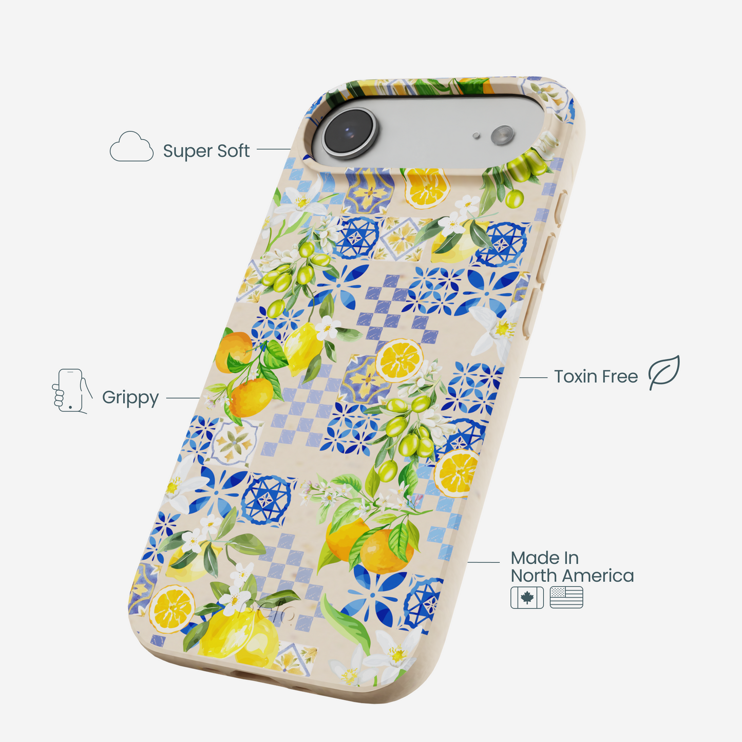 Seashell Amalfi Fruits iPhone Air Case