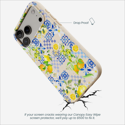 Seashell Amalfi Fruits iPhone 17 Pro Max Case