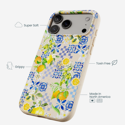 Seashell Amalfi Fruits iPhone 17 Pro Max Case