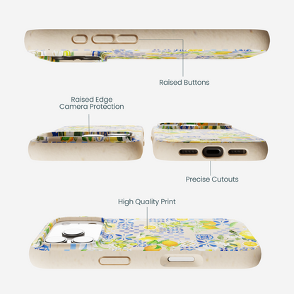 Seashell Amalfi Fruits iPhone 17 Pro Case