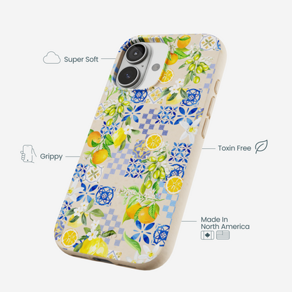 Seashell Amalfi Fruits iPhone 17 Case