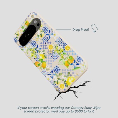 Seashell Amalfi Fruits Google Pixel 10/10 Pro Case