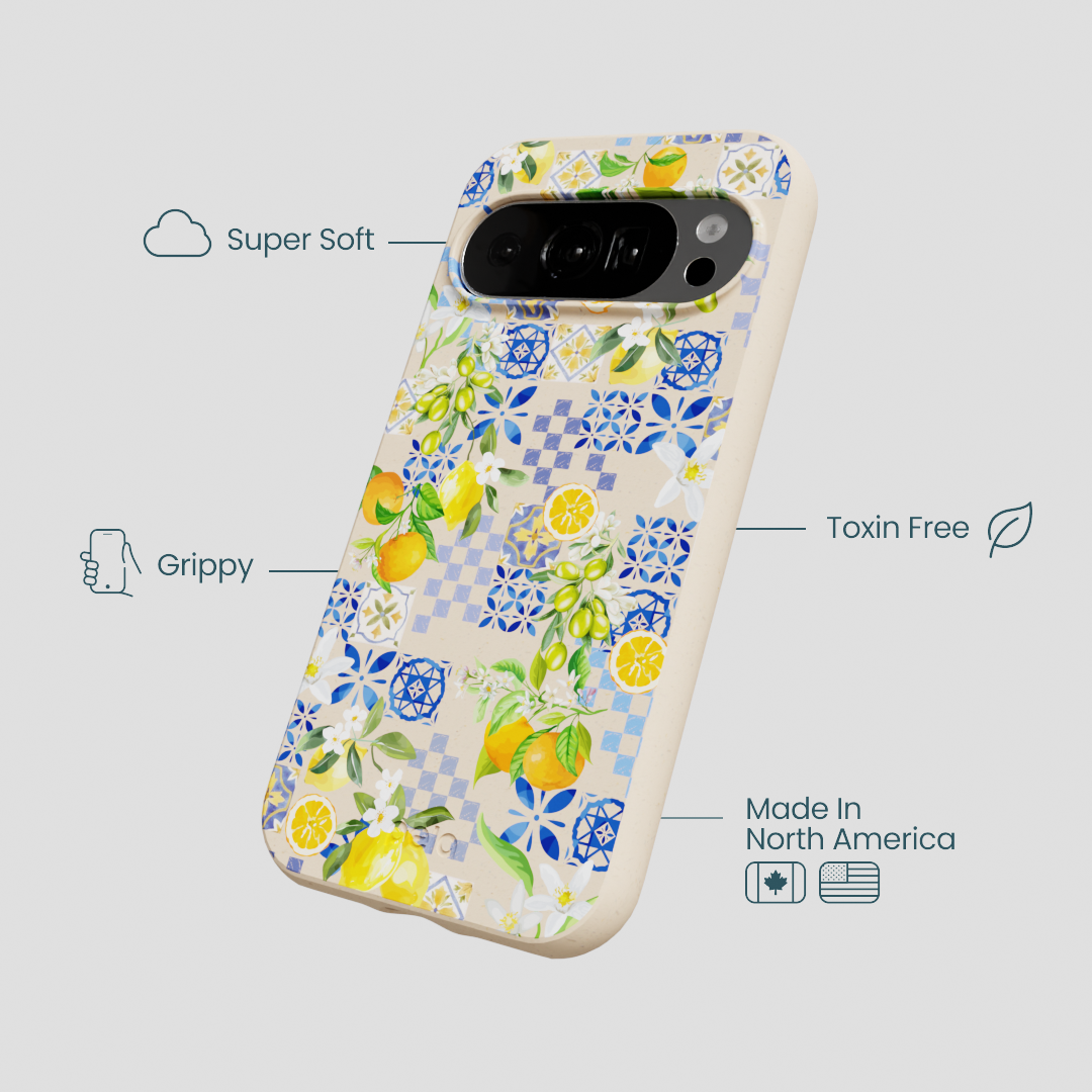 Seashell Amalfi Fruits Google Pixel 10/10 Pro Case