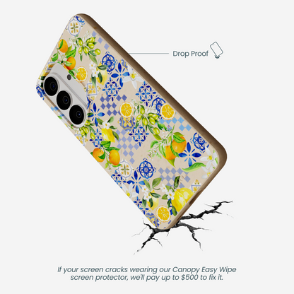 Seashell Amalfi Fruits Samsung Galaxy S26 Case
