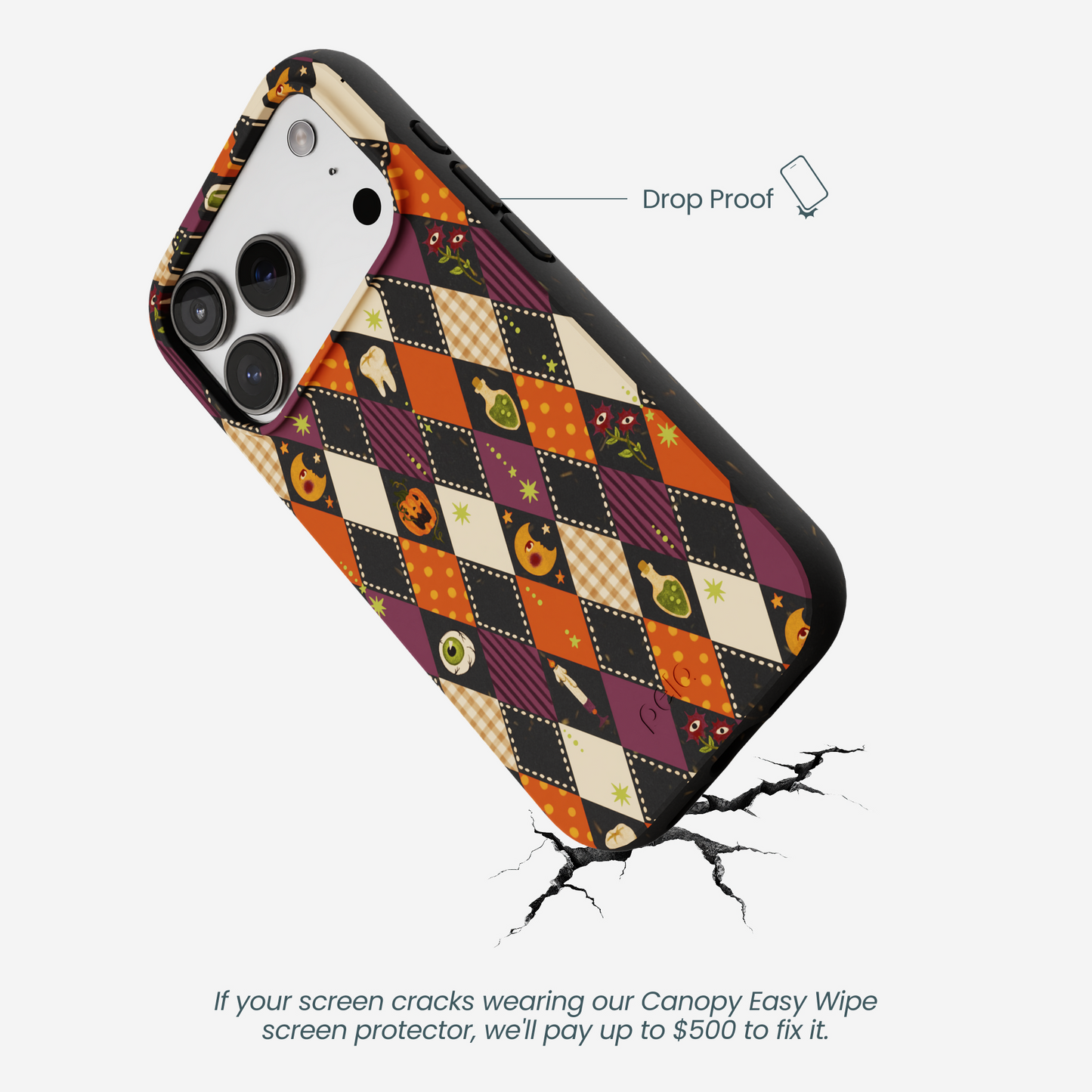 Black Apothecary iPhone 17 Pro Case