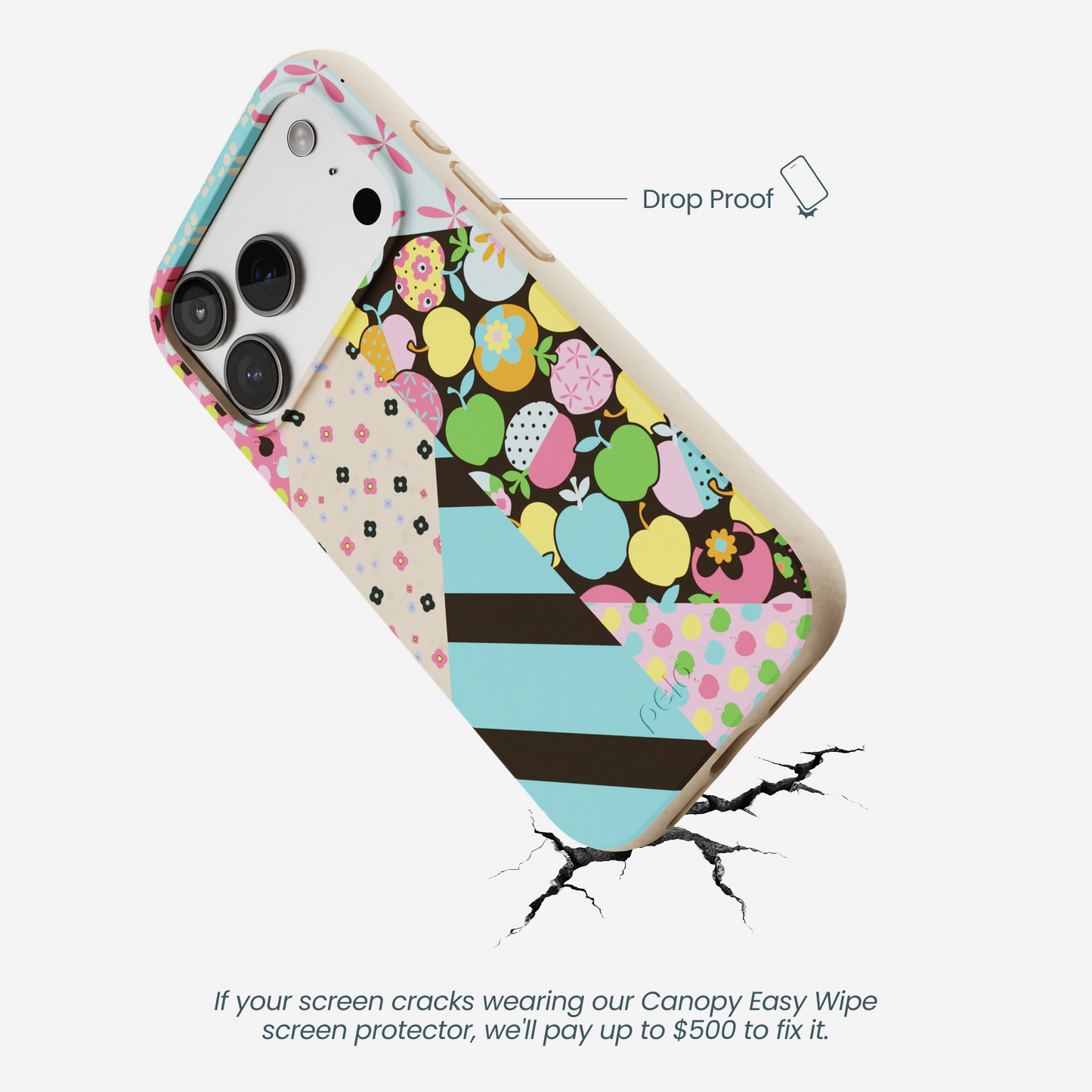 Seashell Apple Girl iPhone 17 Pro Case