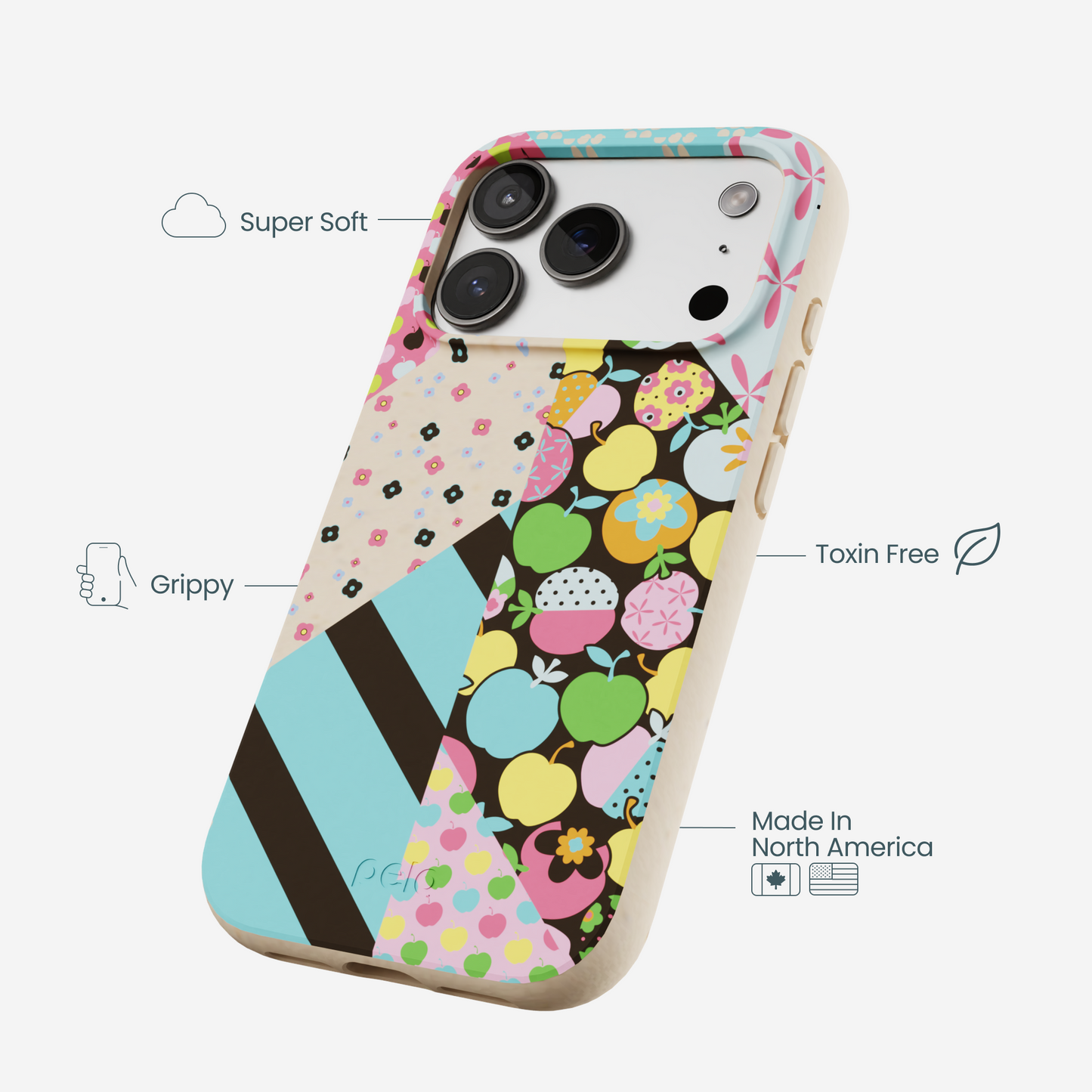 Seashell Apple Girl iPhone 17 Pro Case