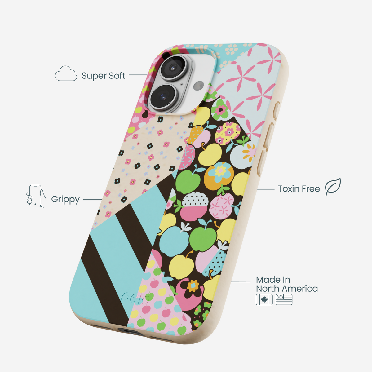 Seashell Apple Girl iPhone 17 Case