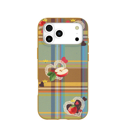 Honey Apple Plaid iPhone 17 Pro Max Case