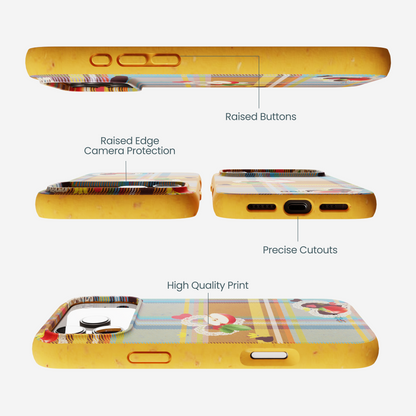 Honey Apple Plaid iPhone 17 Pro Max Case