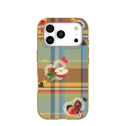Honey Apple Plaid iPhone 17 Pro Case