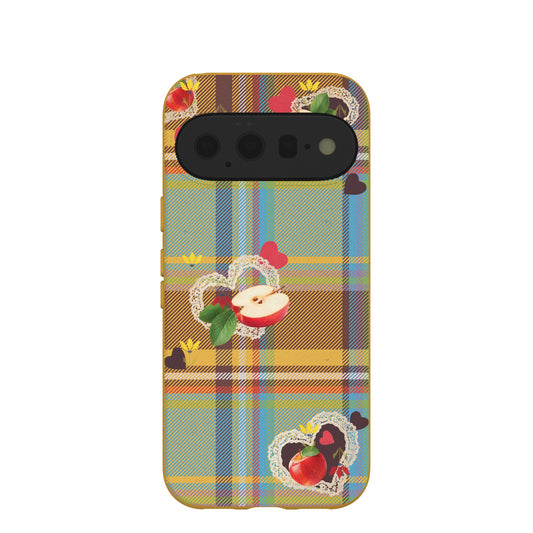 Honey Apple Plaid Google Pixel 11 Case