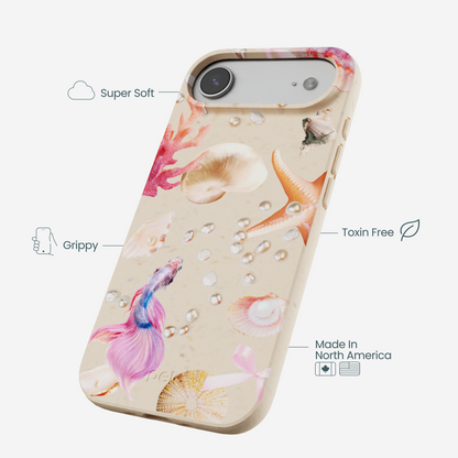Seashell Aqua Dreams iPhone Air Case
