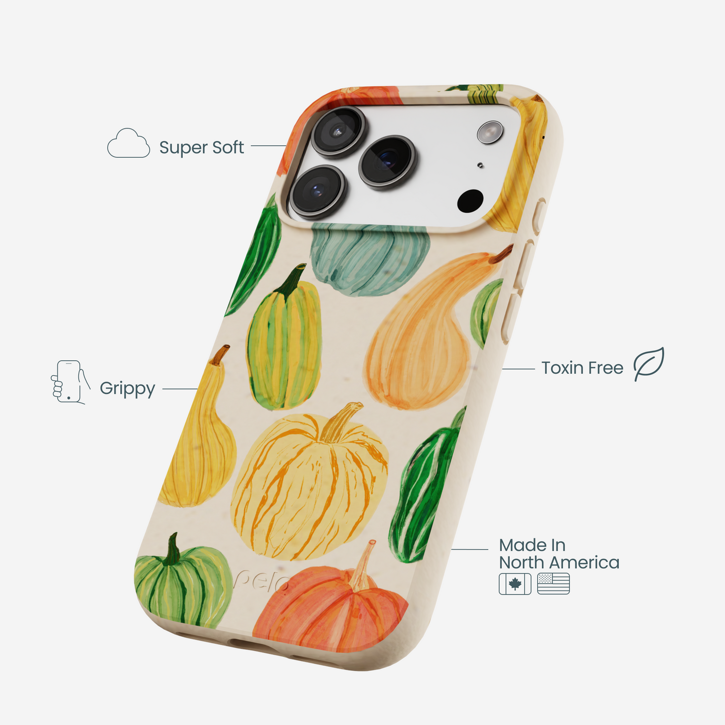 Seashell Autumn Garden iPhone 17 Pro Case
