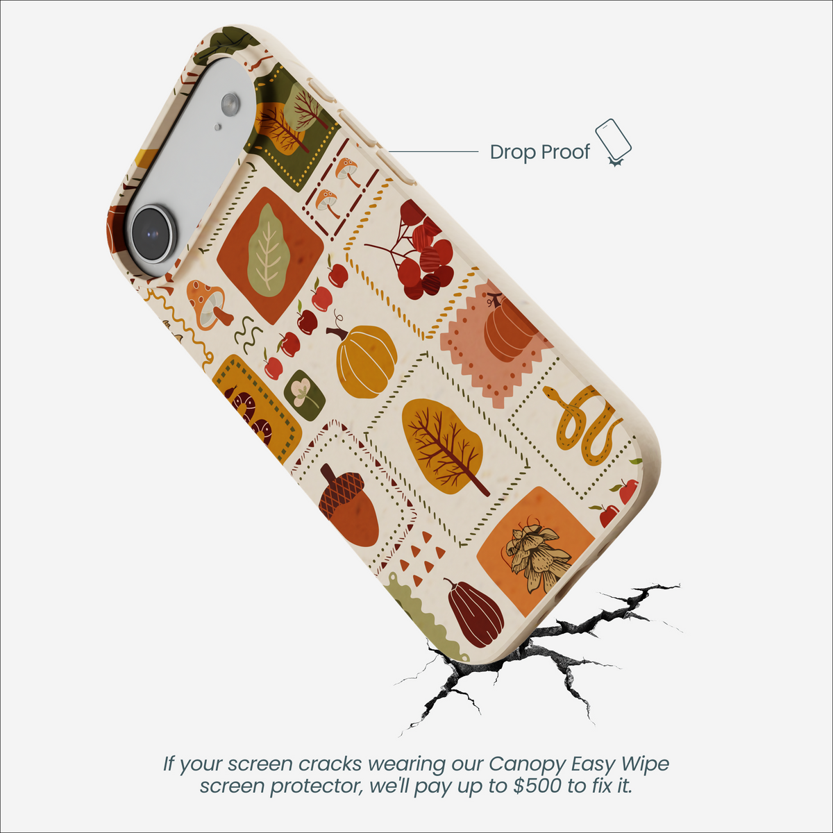 Seashell Autumn Patch iPhone Air Case