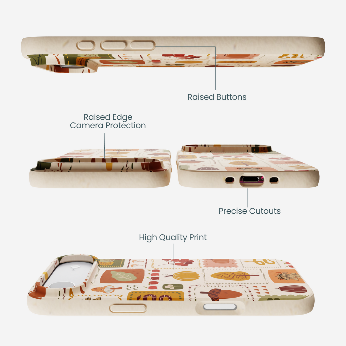 Seashell Autumn Patch iPhone Air Case