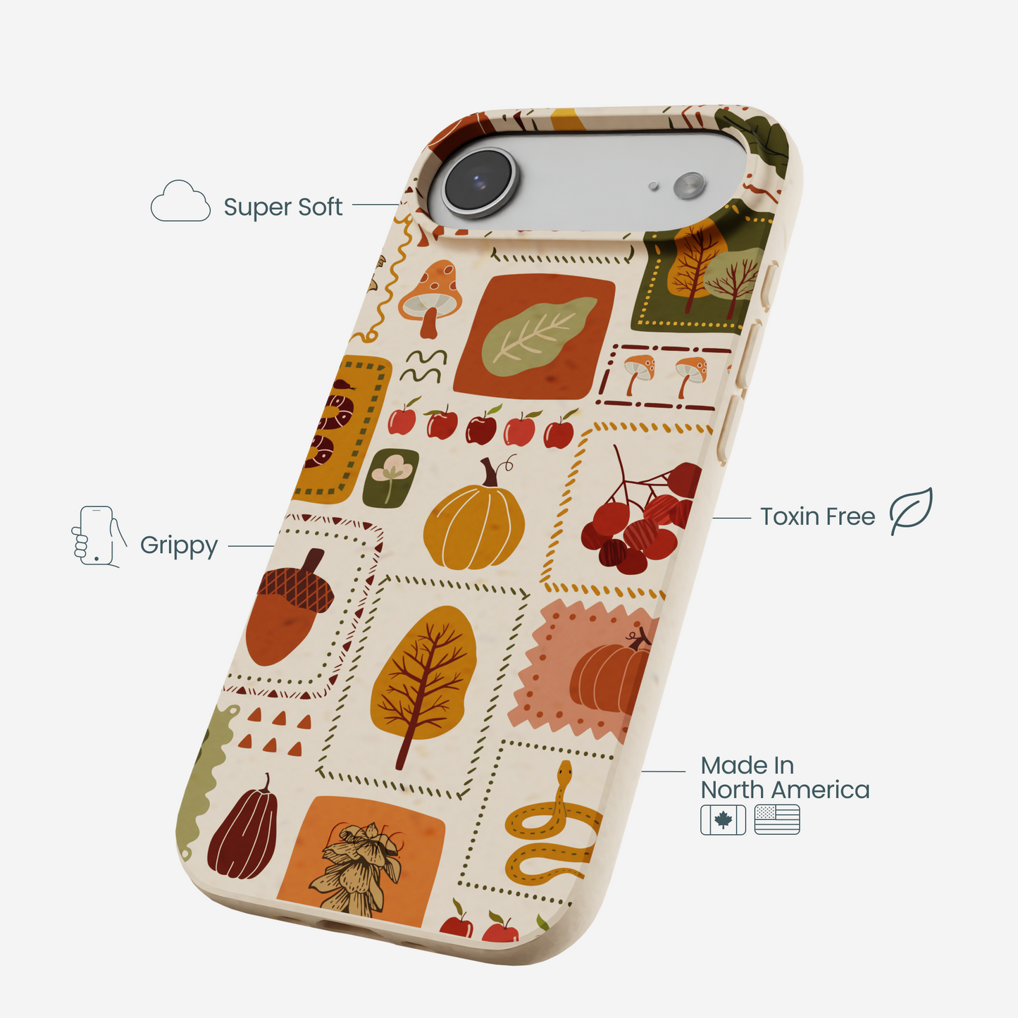 Seashell Autumn Patch iPhone Air Case