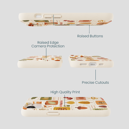 Seashell Autumn Patch iPhone 16e/17e Case