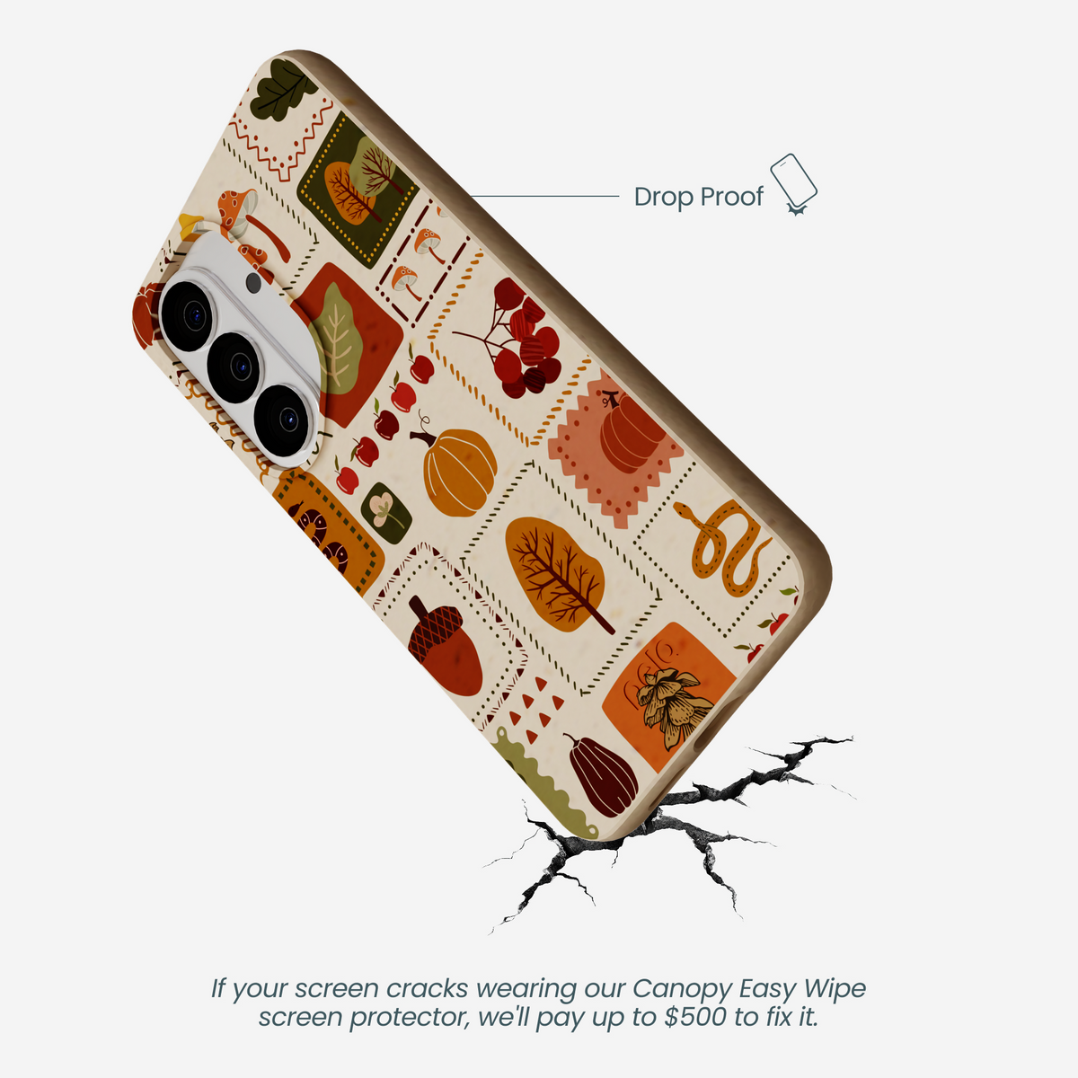 Seashell Autumn Patch Samsung Galaxy S26 Case