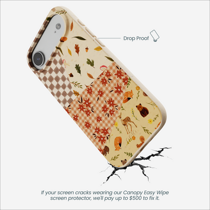 Seashell Autumn Quilt iPhone Air Case