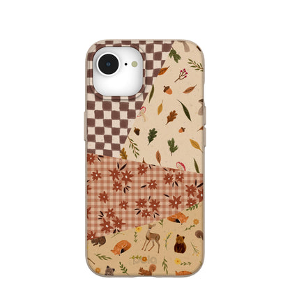 Seashell Autumn Quilt iPhone 16e/17e Case