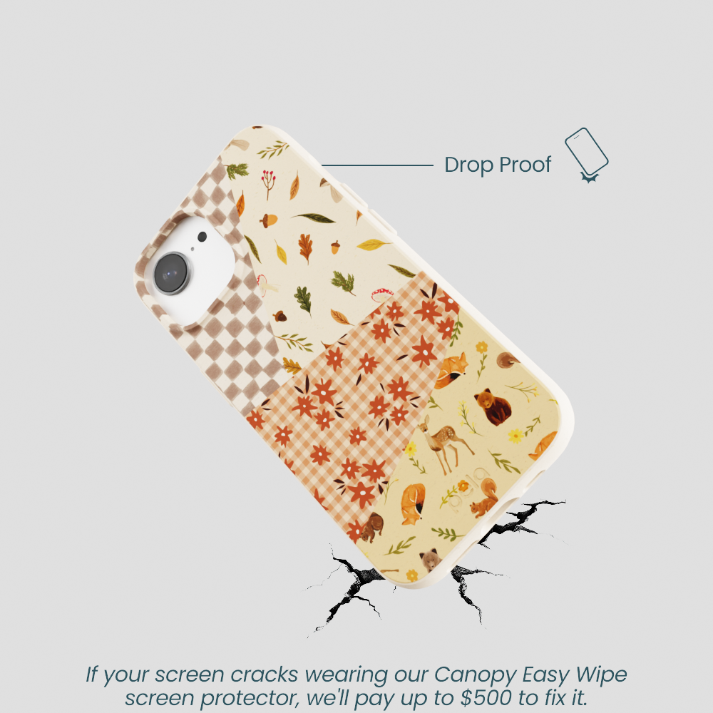 Seashell Autumn Quilt iPhone 16e/17e Case