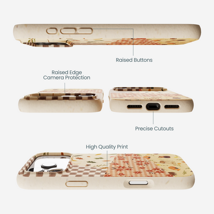 Seashell Autumn Quilt iPhone 17 Pro Max Case