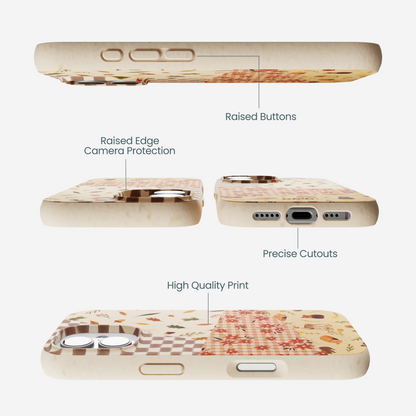 Seashell Autumn Quilt iPhone 17 Case
