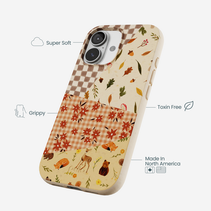 Seashell Autumn Quilt iPhone 17 Case