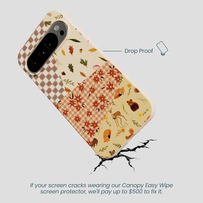 Seashell Autumn Quilt Google Pixel 10 Pro XL Case
