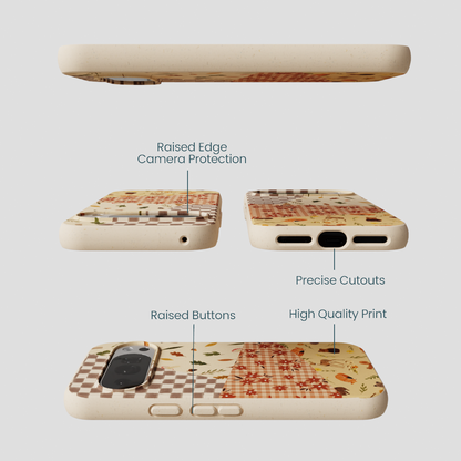 Seashell Autumn Quilt Google Pixel 10/10 Pro Case