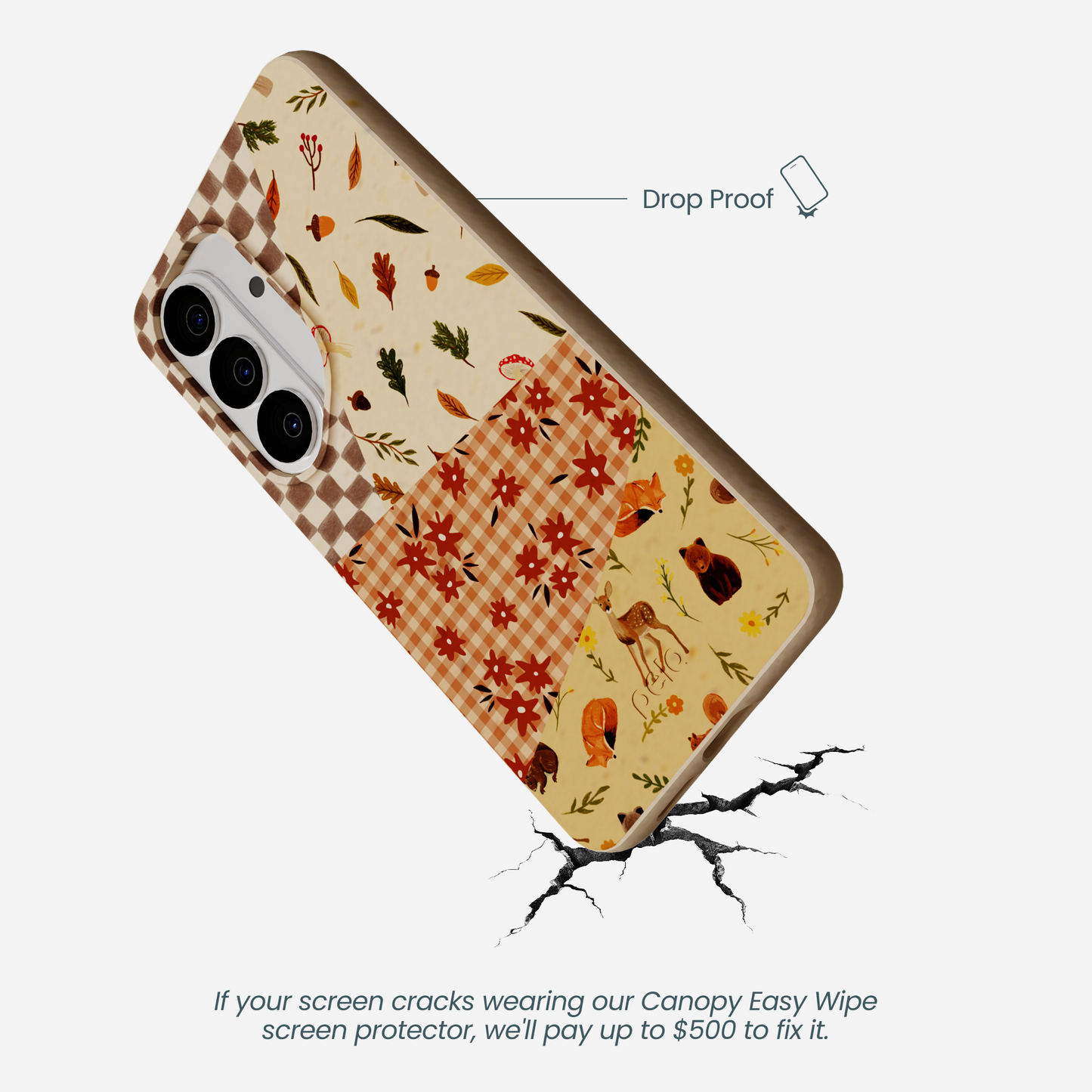 Seashell Autumn Quilt Samsung Galaxy S26 Case