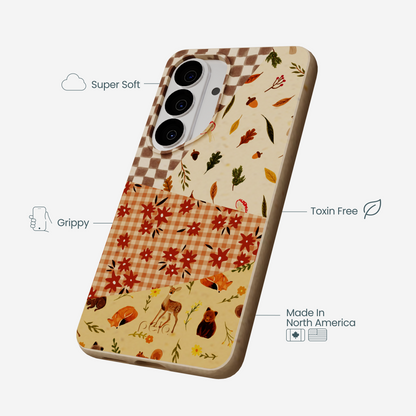 Seashell Autumn Quilt Samsung Galaxy S26 Case