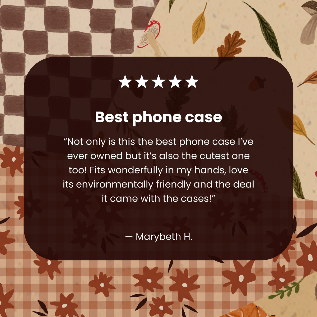 Seashell Autumn Quilt iPhone 17 Pro Case