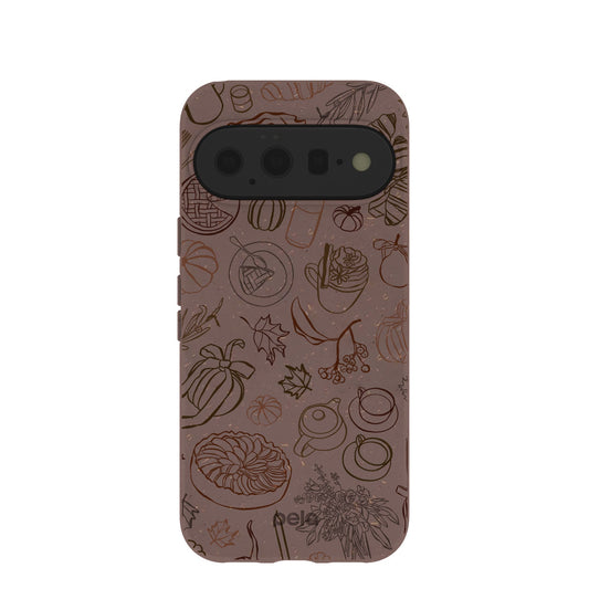 Chocolate Brown Autumn Sweets Google Pixel 11 Case