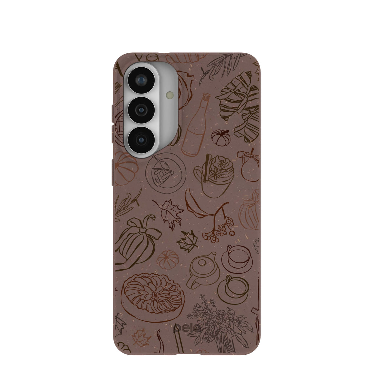Chocolate Brown Autumn Sweets Samsung Galaxy S26+(Plus) Case