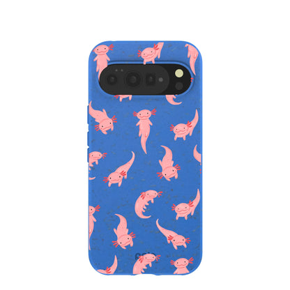 Electric Blue Axolotls Google Pixel 10 Pro XL Case