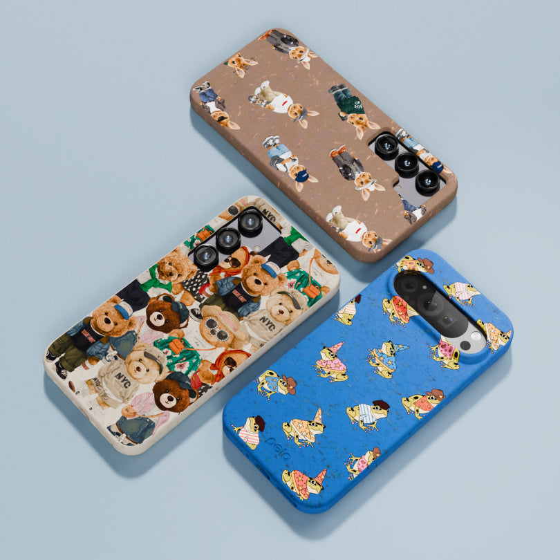 Chocolate Brown Rabbit Friends Google Pixel 10 Pro XL Case