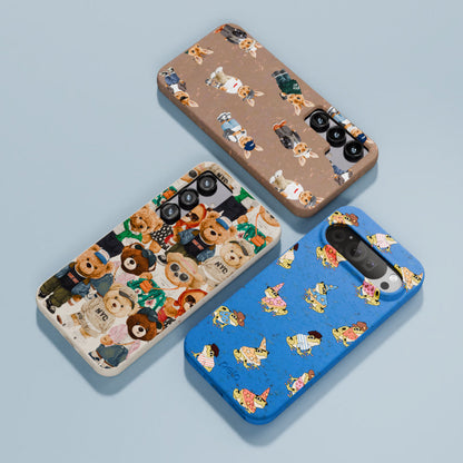 Chocolate Brown Rabbit Friends Google Pixel 10 Pro XL Case