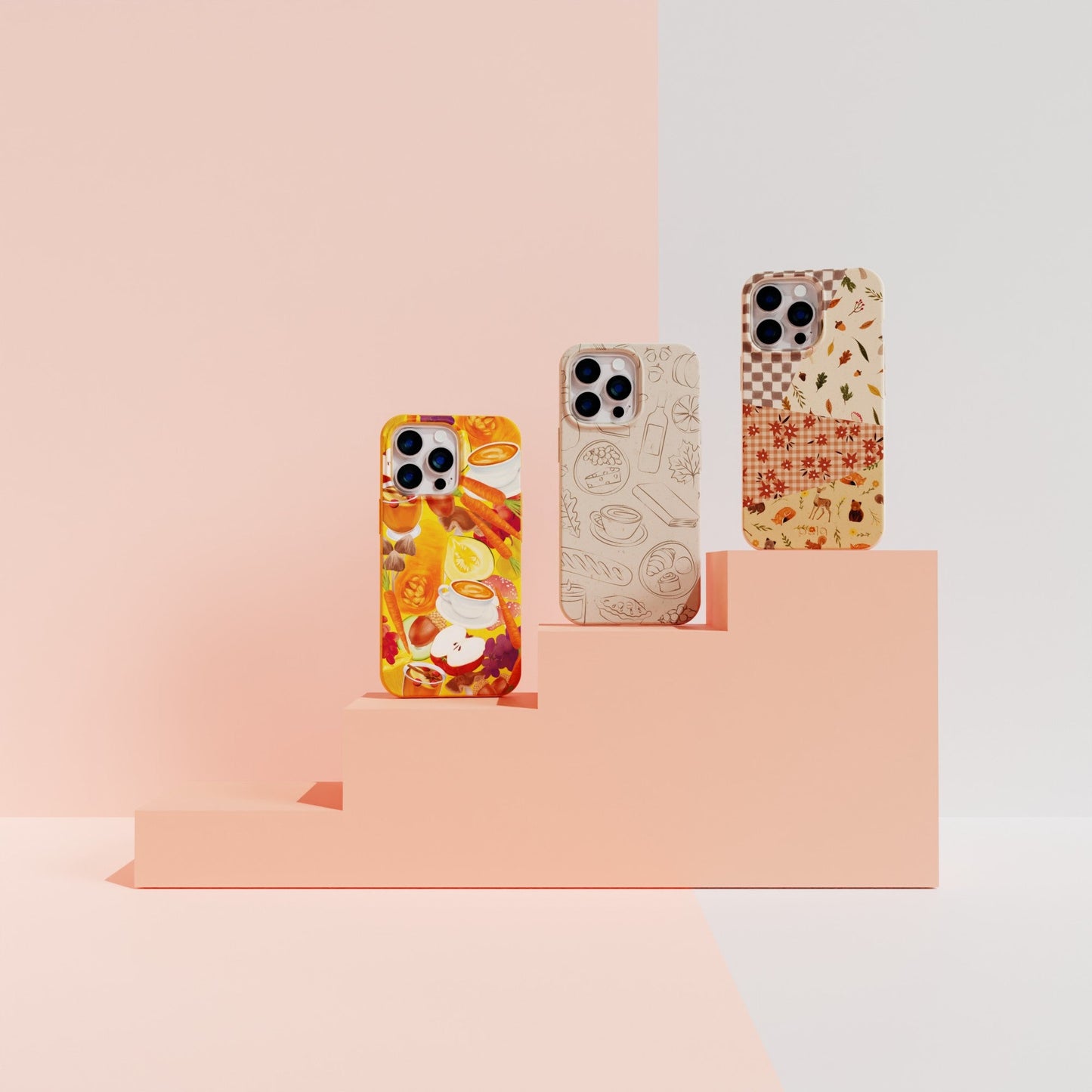 Seashell Autumn Quilt iPhone 17 Pro Max Case