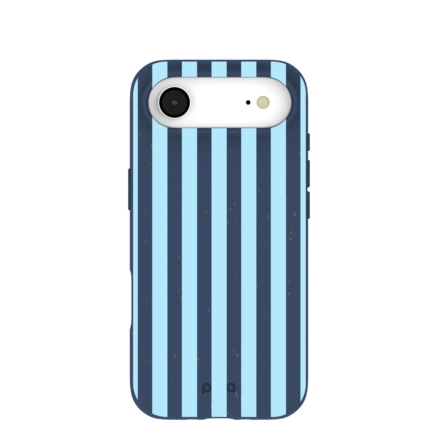 Navy Blue Baby Blue Stripes iPhone Air Case