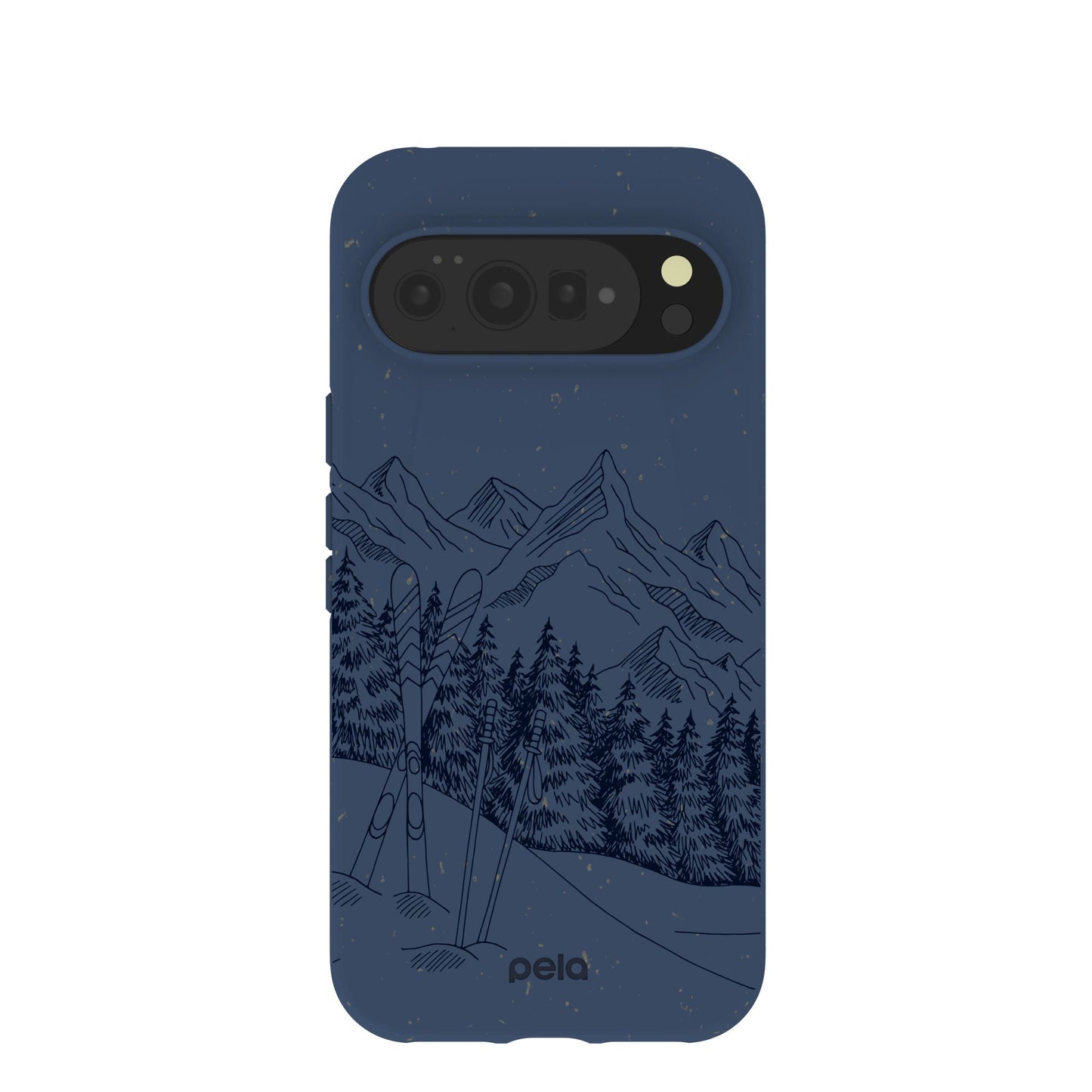 Navy Blue Backcountry Ski Google Pixel 10 Pro XL Case