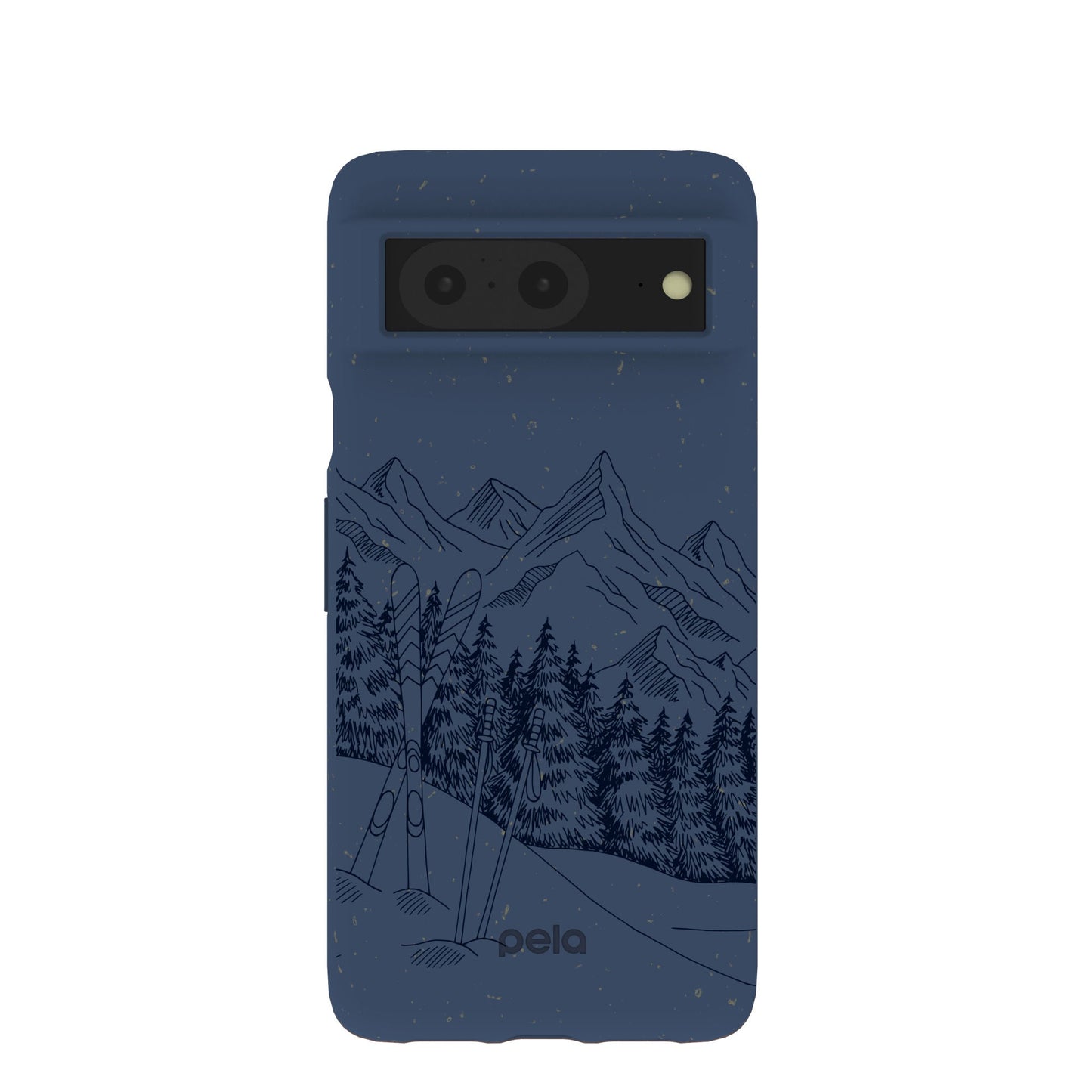 Navy Blue Backcountry Ski Google Pixel 8 Case